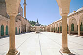 Urfa, the Hazreti Ibrahim Halilullah (Prophet Abraham, Friend of God) in the complex of mosques built around the cave where prophet Abraham was born